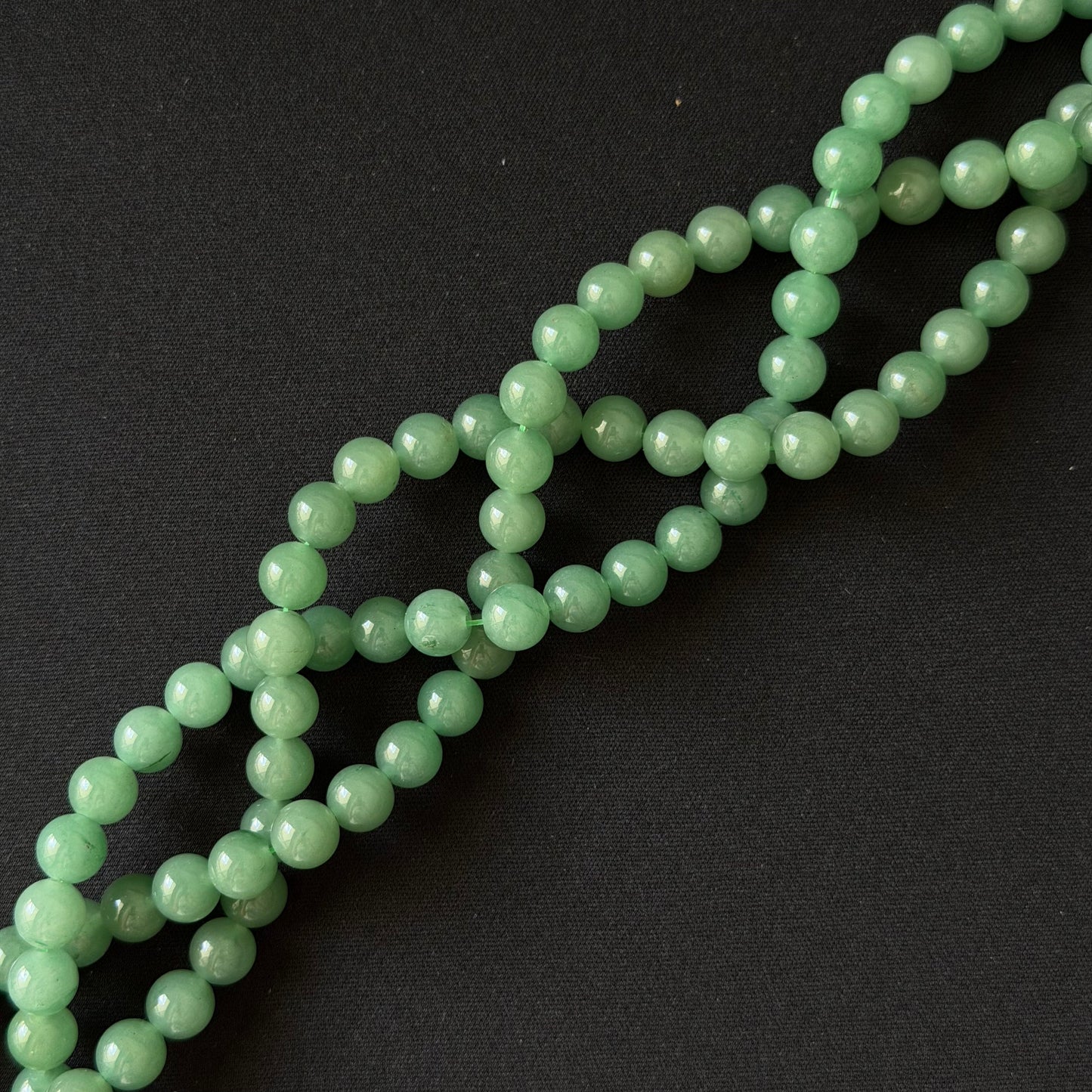 Green Aventurine smooth round 4mm 6mm 8mm