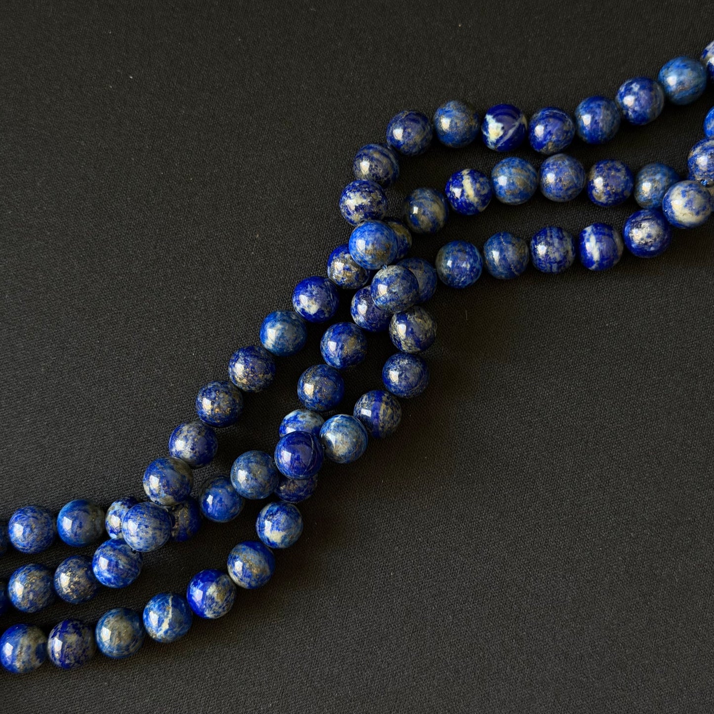 Natural Lapis Smooth Round Beads Beads 6mm 8mm 10mm