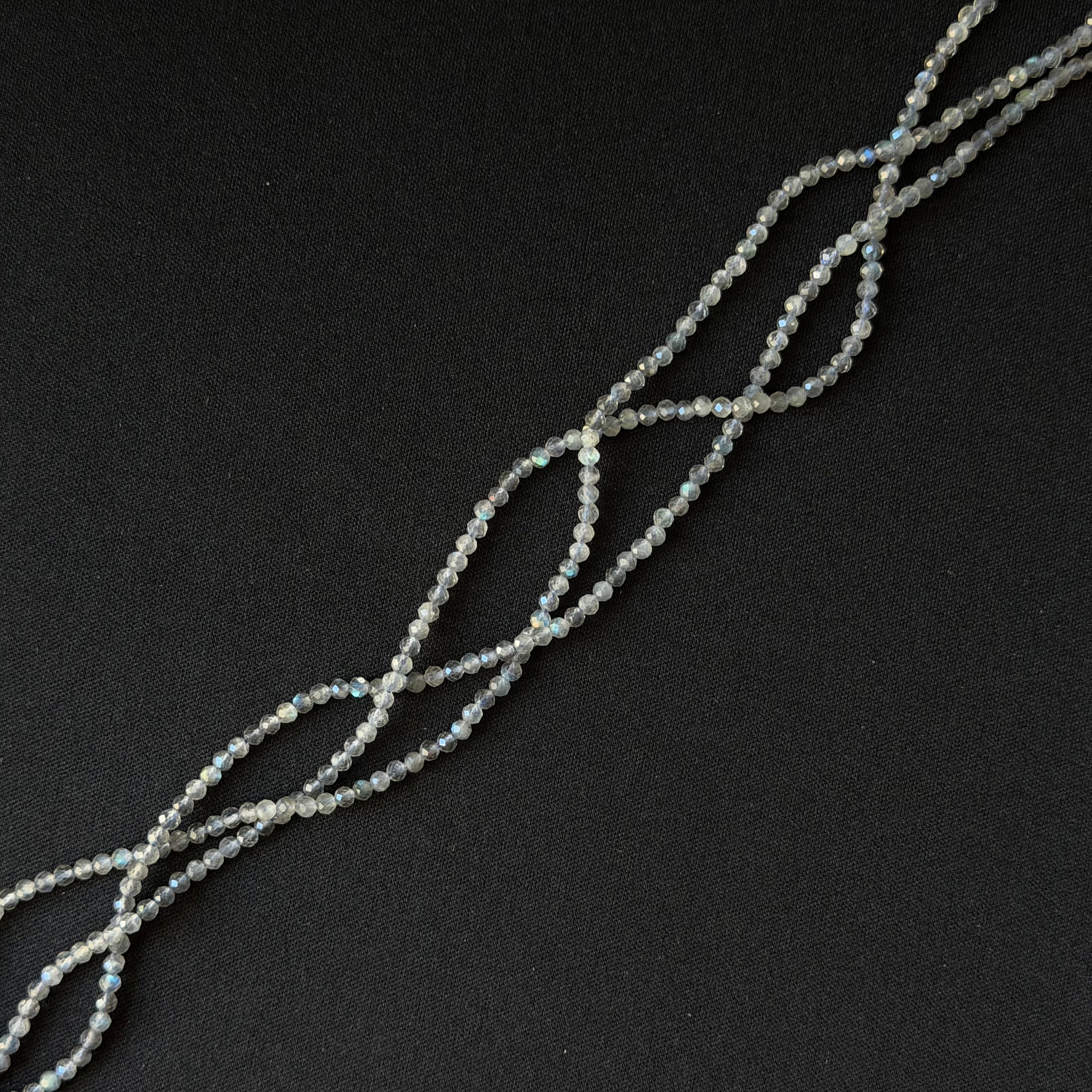 Labradorite beads