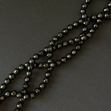 Black Onyx Faceted Round Beads 10mm