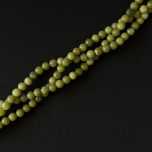 Natural Chinese Green Jade Smooth Round Beads 6mm 8mm 10mm