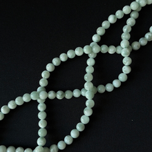 Green Moonstone Smooth Round Beads 8mm