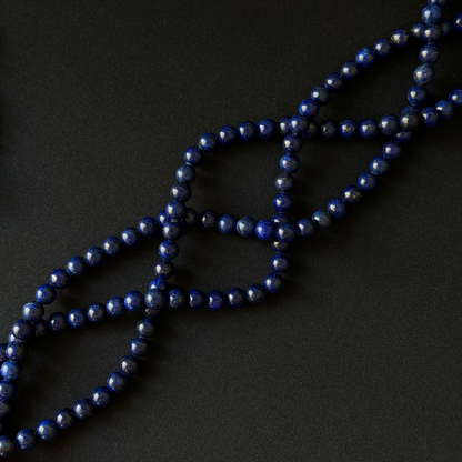 Lapis Lazuli Smooth Round Beads 4mm 6mm 8mm 10mm