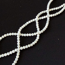 Mother of Pearl Shell Smooth Round Beads 3mm 4mm 6mm 10mm