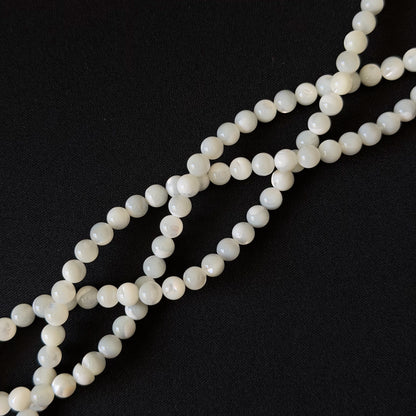 Mother of Pearl Shell Smooth Round Beads 3mm 4mm 6mm 10mm