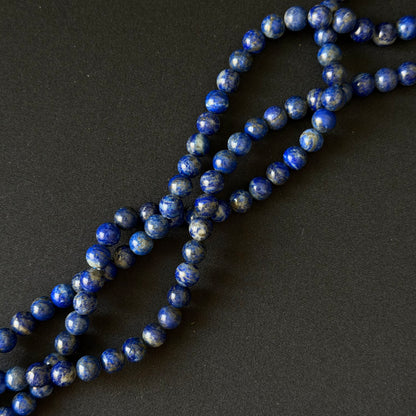 Natural Lapis Smooth Round Beads Beads 6mm 8mm 10mm