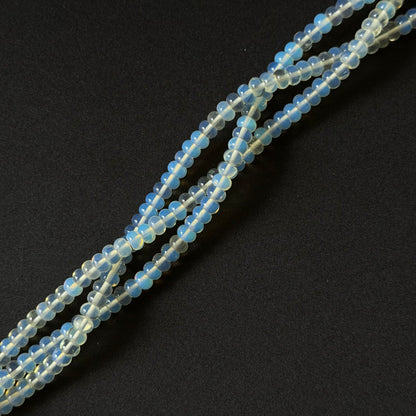Opalite Smooth Rondelle Beads 5x8mm