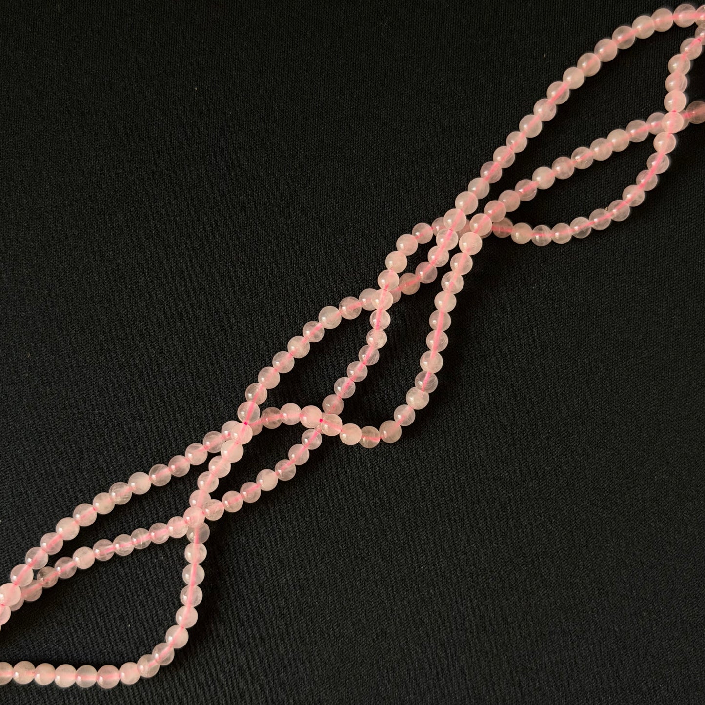 Rose Quartz Smooth Round Beads 4mm 6mm 8mm 10mm