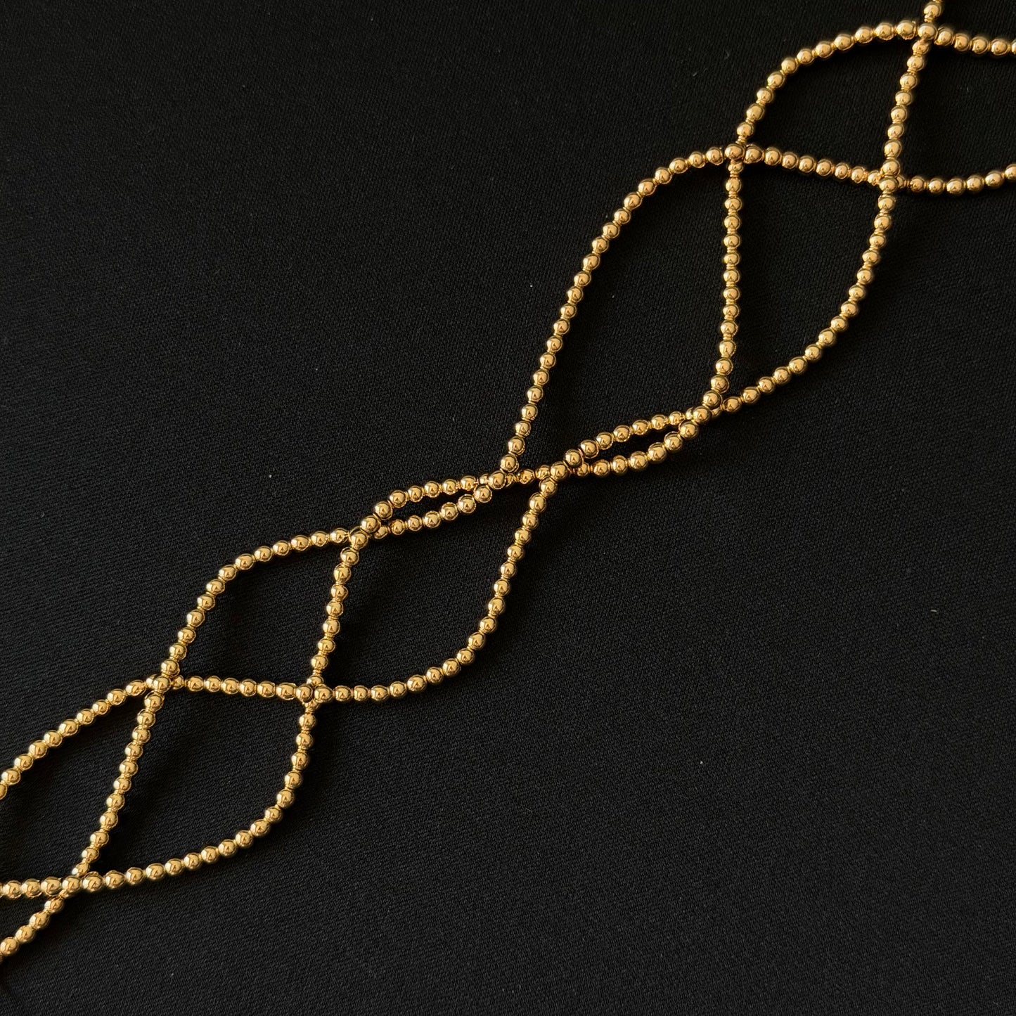 Titanium 14K Gold Plated Hematite Smooth Round Beads 2mm 3mm 4mm 6mm