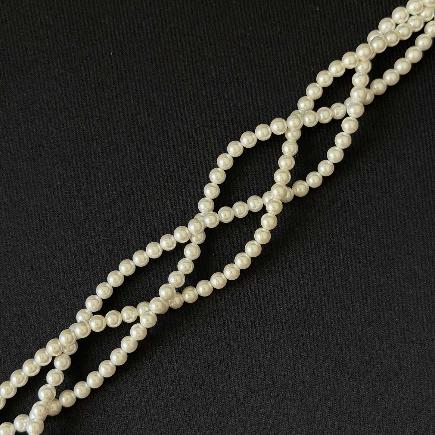 White Shell Pearl Smooth Round Beads 4mm 6mm 8mm 10mm 12mm