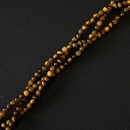 Yellow Tiger Eye Smooth Round Beads 4mm 6mm 8mm 10mm