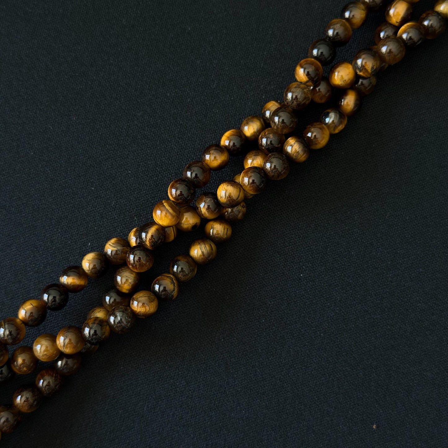 Yellow Tiger Eye Smooth Round Beads 4mm 6mm 8mm 10mm