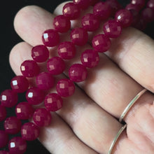 Natural Grade AA Ruby Micro Faceted Round Beads Size 6mm 15.5'' Strand