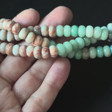 Multi-color Gemstone Smooth Rondelle Beads 5x8mm combo 62