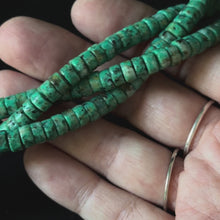 Dyed African Turquoise Heishi Disc Beads Size 3x6mm 15.5'' Strand