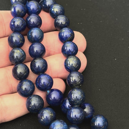 Lapis Lazuli Smooth Round Beads 4mm 6mm 8mm 10mm