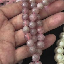Madagascar Rose Quartz Smooth Round Beads 8mm