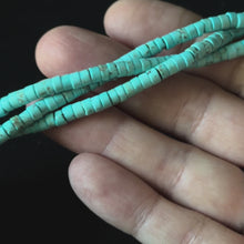 Light Blue Turquoise Heishi Disc Beads Size 2x4mm 15.5'' Strand
