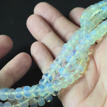 Opalite Smooth Rondelle Beads 5x8mm