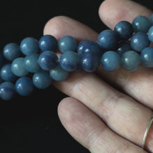 Blue Aventurine smooth round 8mm 10mm