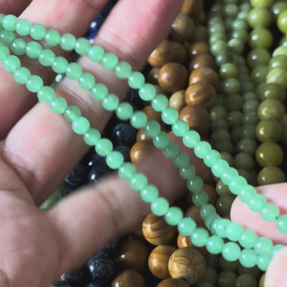 Green Aventurine smooth round 4mm 6mm 8mm