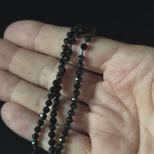 Natural Spinel Faceted Round Beads 3mm 4mm